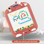 ⁦لوحة رسم مغناطيسية 2 في 1⁩ - الصورة ⁦4⁩