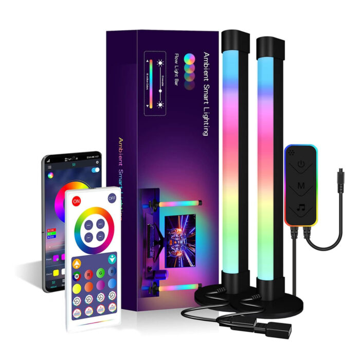 ⁦عرض حبتين اضائة RGB بمستشعر تلفاز⁩ - الصورة ⁦3⁩