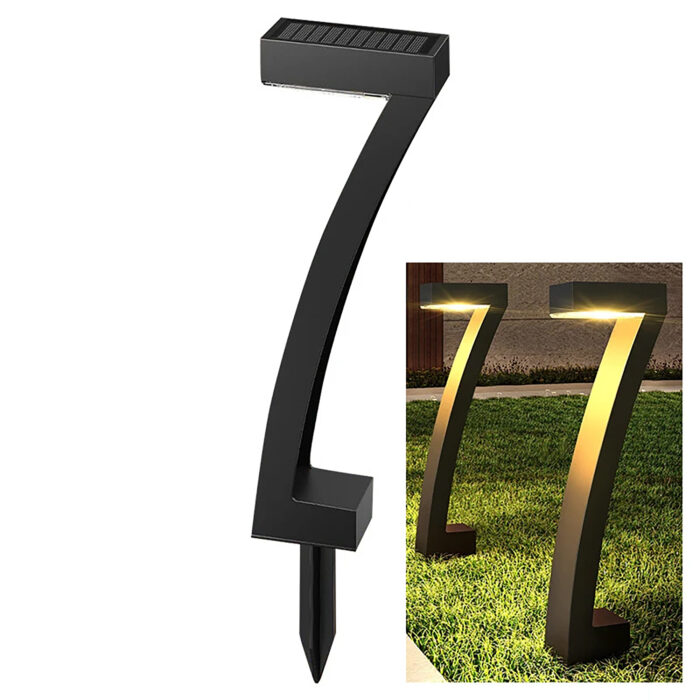 ⁦Modern waterproof solar lighting pole⁩ - الصورة ⁦5⁩