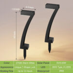 ⁦Modern waterproof solar lighting pole⁩ - الصورة ⁦4⁩