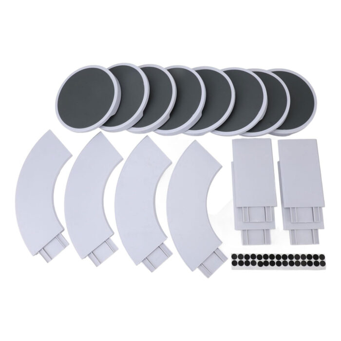 ⁦Portable Rotating Food Organizer Tray⁩ - الصورة ⁦3⁩