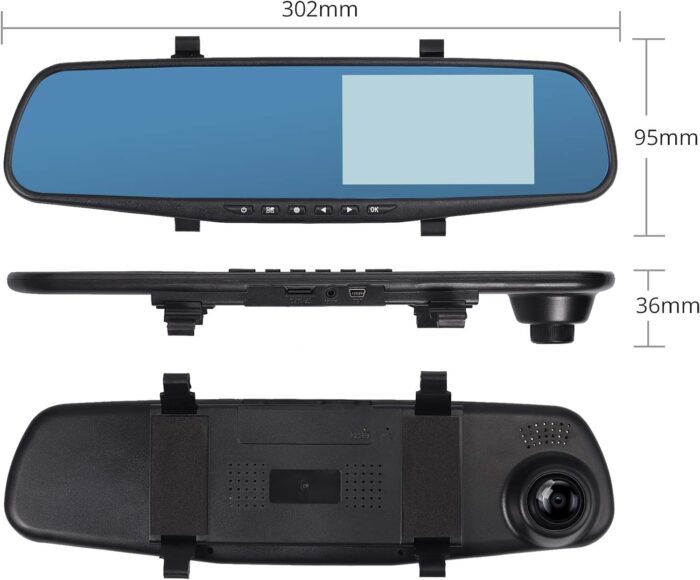 ⁦Safe Driving Band (Dash Cam Mounted on Car Ignition with 1-Year Warranty + USB Laser for Car + Smart Key Button Duplicator Gift)⁩ - الصورة ⁦3⁩