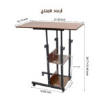 ⁦Folding 3-role mobile table⁩ - الصورة ⁦2⁩