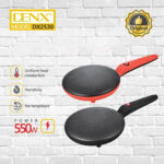 ⁦• ماكينة صنع الكريب الكهربائية 550 واط بضمان عامين⁩ - الصورة ⁦2⁩