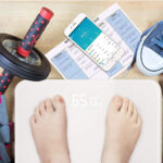 ⁦• ميزان ديجيتال للجسم بتطبيق  ضمان 6 شهور⁩ - الصورة ⁦2⁩