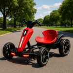 ⁦عربة أطفال كهربائية رباعية الدفع قابلة للطي⁩ - الصورة ⁦7⁩