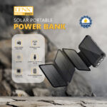 بور بنك وكشاف بالطاقة الشمسية من دينكس ضمان عاميين