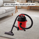 ⁦مكنسة كهربائية 3 في 1 جاف ورطب ونفخ سيلفر كريست 12 لتر⁩ - الصورة ⁦5⁩