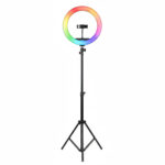 ⁦إضاءة التصوير الدائرية+ حامل معدني عالي الجودة ضمان عامين⁩ - الصورة ⁦3⁩