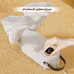 مجفف الأحذية والجوارب مع شاشة LCD