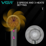 ⁦مجفف الشعر الاحترافي VGR V-400⁩ - الصورة ⁦4⁩