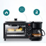 ⁦عرض ميكروويف وقلاية وصانعة قهوة 3 في 1 سيلفر كريست + عصارة بالطرد المركزي للفواكه والخضروات الكاملة بضمان عامين⁩ - الصورة ⁦5⁩