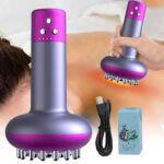 ⁦عرض مع حزام رياضي قابل للتعديل لتنحيف البطن والساق بالحرارة معجهاز تدليك كهربائي مع 6 مستويات ضغط ساخن⁩ - الصورة ⁦8⁩