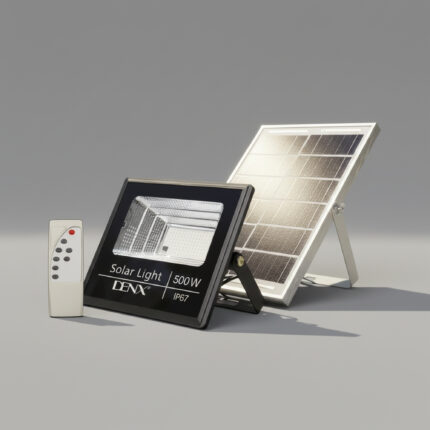 كشاف يعمل بالطاقة الشمسية بقوة 500 واط بضملن عامين