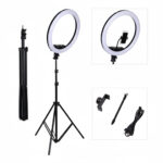 ⁦إضاءة التصوير الدائرية+ حامل معدني عالي الجودة ضمان عامين⁩ - الصورة ⁦8⁩