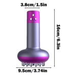 ⁦عرض مع حزام رياضي قابل للتعديل لتنحيف البطن والساق بالحرارة معجهاز تدليك كهربائي مع 6 مستويات ضغط ساخن⁩ - الصورة ⁦10⁩
