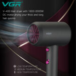 ⁦مجفف الشعر الاحترافي VGR V-400⁩ - الصورة ⁦5⁩