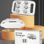 • جهاز تدليك الجسم الحديث مزود بست رؤوس, ضمان عام