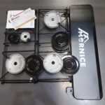 ⁦موقد غاز 4 عين  متعدد ألاستخدام بضمان عامين⁩ - الصورة ⁦2⁩