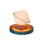 ⁦مصباح على شكل قمر دوران 360 درجة⁩ - الصورة ⁦4⁩