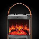 ⁦دفاية كهربائية مع ديكور فاخر الحديثة⁩ - الصورة ⁦3⁩