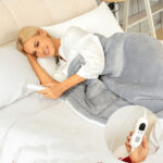 ⁦بطانية حرارية كهربائية فاخرة مقاس 200 × 150 سم⁩ - الصورة ⁦2⁩