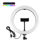 ⁦إضاءة التصوير الدائرية+ حامل معدني عالي الجودة ضمان عامين⁩ - الصورة ⁦7⁩