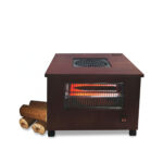 ⁦سخان كهربائي خشبي وطاولة 2 فى 1 بضمان عامين⁩ - الصورة ⁦4⁩