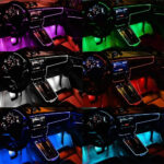 ⁦• شريط اضاءة LED للسيارة بتطبيق⁩ - الصورة ⁦2⁩