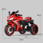 ⁦دراجة نارية صغيرة بعجلتين 12 فولت للأطفال⁩ - الصورة ⁦6⁩