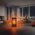 ⁦دفاية وسخان كهربائي 5 اتجاهات بضمان عامين⁩ - الصورة ⁦3⁩