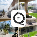 ⁦بخاخ رذاذ للترطيب 18 متر بـ 18 فتحات للرش⁩ - الصورة ⁦3⁩