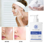 ⁦• غسول الوجه الكوري للتنظيف والتبييض 220جم⁩ - الصورة ⁦2⁩