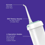 ⁦جهاز تنظيف الأسنان بالماء المحمول القابل لإعادة الشحن والمقاوم للماء⁩ - الصورة ⁦6⁩