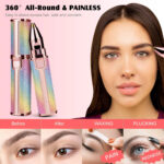 ⁦ماكينة تشذيب الحواجب القابلة لإعادة الشحن⁩ - الصورة ⁦3⁩