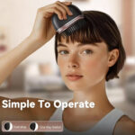 ⁦مشط تمليس الشعر اللاسلكي الصغير المحمول 2 في 1⁩ - الصورة ⁦4⁩