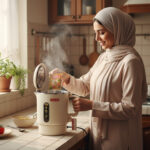 ⁦طنجرة طهي كهربائية صغيرة غير لاصقة بسعة 0.8 لتر⁩ - الصورة ⁦7⁩