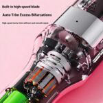 ⁦ماكينة تشذيب الشعر الكهربائية متعددة الوظائف أوتوماتيكية بالكامل للسيدات 2 في 1⁩ - الصورة ⁦5⁩