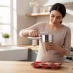 ⁦موزع قمع ستانلس ستيل مع رف متعدد الاستخدام 1.2 لتر من كاوسو⁩ - الصورة ⁦6⁩