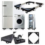 • قاعدة متحركة للغسالة الكهربائية مقاس 56*56