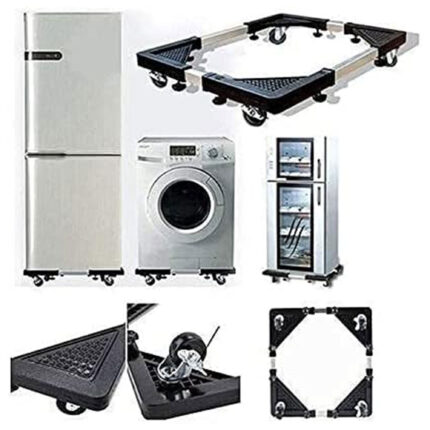 • قاعدة متحركة للغسالة الكهربائية مقاس 56*56