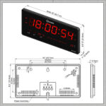 ⁦ساعة حائط ذكية 2⁩ - الصورة ⁦6⁩