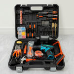 ⁦مجموعة أدوات مثقاب لاسلكي متعدد الوظائف⁩ - الصورة ⁦4⁩