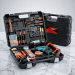 ⁦مجموعة أدوات مثقاب لاسلكي متعدد الوظائف⁩ - الصورة ⁦2⁩