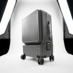 حقيبة سفر متعددة الوظائف مقاس24 بوصة مع حامل أكواب وجيب للتابلت، وخطافات