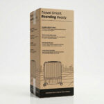 ⁦حقيبة سفر متعددة الوظائف مقاس24 بوصة مع حامل أكواب وجيب للتابلت، وخطافات⁩ - الصورة ⁦4⁩