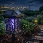 صاعق حشرات يعمل بالطاقة الشمسية للحدائق